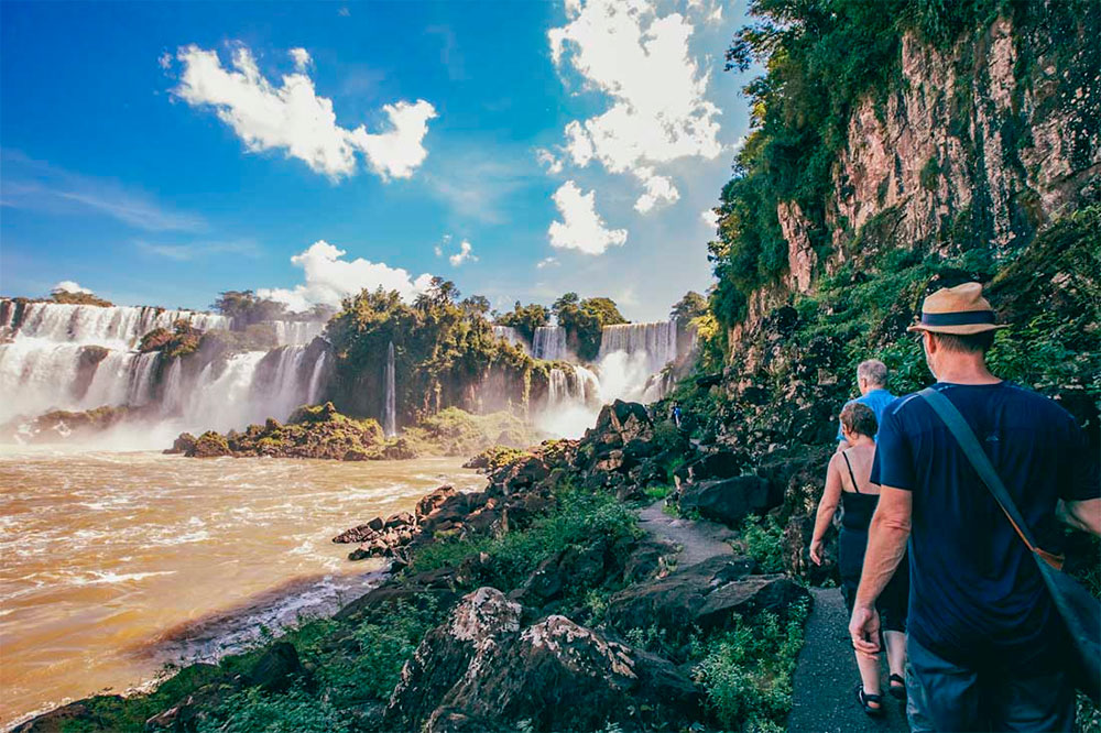 Visiting Iguazu Falls