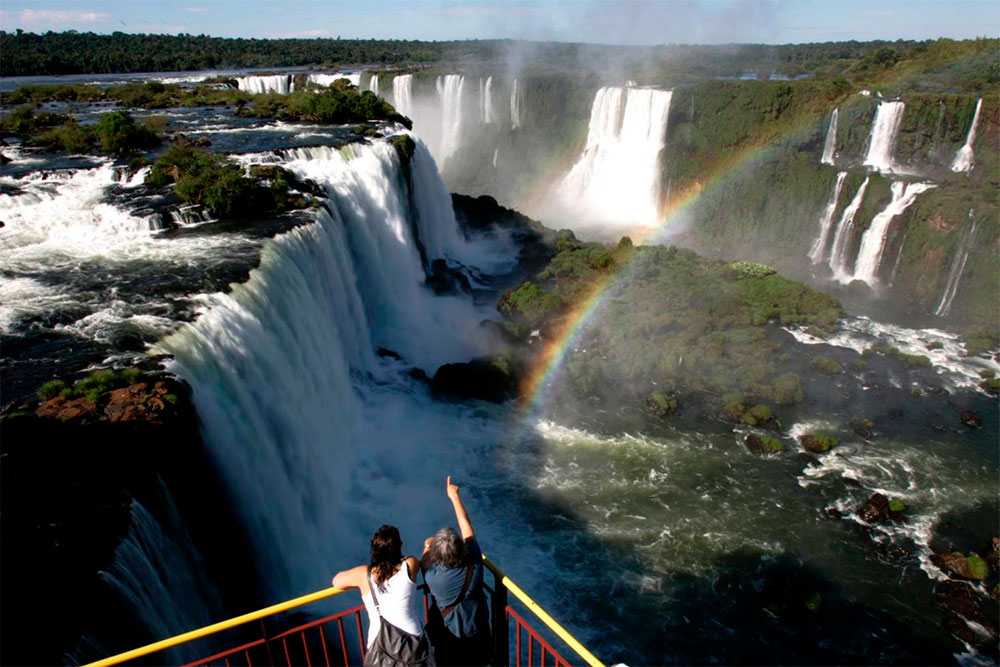 Place for View the Iguazu Falls